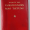 WORTE DES VORSITZENDEN MAO TSETUNG ( CUVINTELE CONDUCATORULUI MAO TSETUNG ) TEXT IN LIMBA GERMANA , FORMAT MIC , 1973