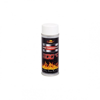 Spray vopsea Profesional CHAMPION Rezistent Termic 800 C 400ml Alb Cod: 9003 foto