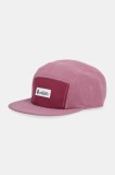 Cotopaxi șapcă Fleece 5-Panel culoarea roz, F24469U935