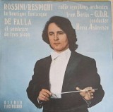 Disc vinil, LP. ROSSINI - La Boutique Fantasque. DE FALLA - El Sombrero de Tres Picos-Rossini, Respighi, DE-259764