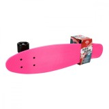 Skateboard din plastic, Rising Sports Xtreme, Roz, 58 cm