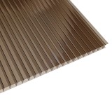 Policarbonat celular cu 2 pereti, bronz hammer, 6000 x 2100 x 6 mm, Esp