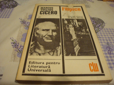 Marcus Tullius Cicero - Filipice - 1968 foto