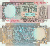1977 , 10 rupees ( P-81d ) - India - stare aUNC