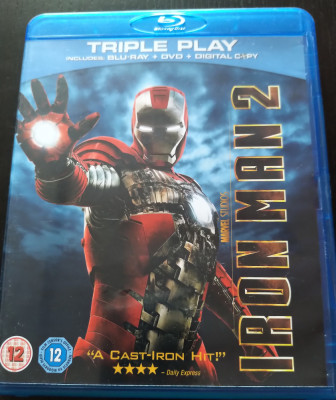 Iron Man 2 (2 x BluRay, 1 x DVD) foto