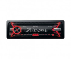 Radio CD MP3 player auto 1 DIN Sony MEXN4100BT cu Bluetooth, NFC, AUX, USB foto