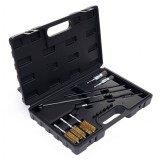 Trusa perii curatare canale injectoare bujii 14 piese (KD10048)