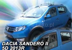 Paravanturi Geam Auto Dacia Sandero ( Marca Heko - set FATA + SPATE ) foto