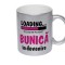 Cana sidefata argintie personalizata Loading Bunica in devenire