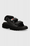 Cumpara ieftin Tommy Jeans sandale TJW FANCY SANDAL femei, culoarea negru, EN0EN02461