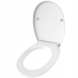 Capac wc, inchidere silentioasa, duroplast, Sepio