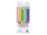 Creioane color Carioca Pastel 12 set