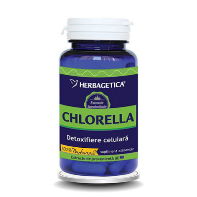 Chlorella, 60cps, Herbagetica foto