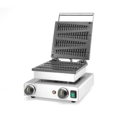 Aparat vafe conice Lollypop Hendi, 1750W, timer,termostat reglabil 50?C-220?C, 3100x3950x(h)2300mm foto