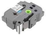 Bandă Adezivă 24mm 8m Alb/Negru TZE-FX251