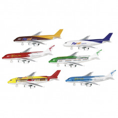 Jucarie - Airplane Airbus A380, 19cm (mai multe modele) | Goki