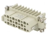 Conector HDC Inserturi de Contact Mamă DD PIN 25x25 PE 10A