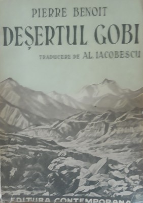 Pierre Benoit Desertul Gobi foto