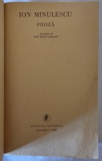 Cartea din Literatura romana - Proza