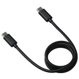 Cablu Date si Incarcare USB-C - USB-C Motorola, 1m, Negru SC18D71644