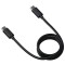 Cablu Date si Incarcare USB-C - USB-C Motorola, 1m, Negru SC18D71644