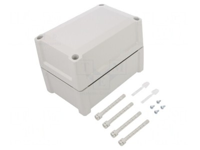 Carcasă universală TEMPO ABS gri 122x187x130mm foto