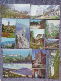 10 vederi din Yalta Ialta Crimeea, URSS, anii 80. Dimensiunea 22x11 cm