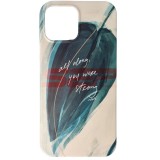 Husa iPhone 13 Pro Max, TPU Matte, Design 01, IMD, Protectie Premium