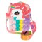 Geantă Crossbody Unicorn, Model Pop It, Design 3D, Multicolor, 8.5x3x13cm, Silicon