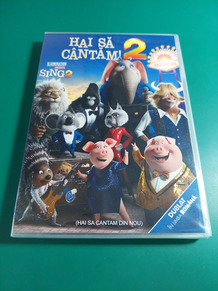 Sing 2 - Hai să cântăm din nou! - DVD dublat romana, Disney | Okazii.ro