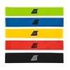 Set 5 benzi elastice de rezistenta cu intensitati diferite pentru fitness, Oem