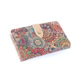 Cumpara ieftin Portofel dama din pluta cu imprimeu geometric