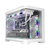 Cumpara ieftin Carcasa 1STPLAYER UV6 Cube Tower ARGB ALB, 1St PLAYER