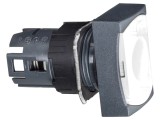 Buton Comutator 16mm Alb