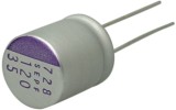 C 100uF/16Vdc 105grdC 6.3x11mm poli X-Con