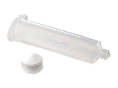 Carcasă seringă 5ml naturală Luer Lock 50buc METCAL foto