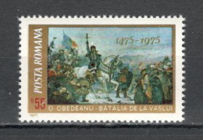 Romania.1975 500 ani batalia de la Vaslui-Pictura YR.582 foto