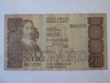 Rara! Africa de Sud 20 Rand 1982 semnătura #6