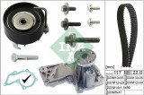 INA 530 0495 30 Set pompa apa + curea dintata