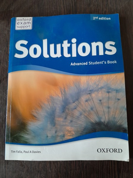 SOLUTIONS, ADVANCED STUDENT&#039;S BOOK - TIM FALLA (CARTE IN LIMBA ENGLEZA)