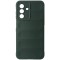 Husa tip capac spate silicon cauciucat verde inchis pentru Samsung Galaxy A26 5G