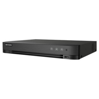 DVR AcuSense, 4 canale analog max. 8MP 4K, 1xSATA, 2 ch IP max. 4K, AUDIO, Alarma, 1U - HIKVISION iDS-7204HUHI-M1-X(4A+4/1ALM) SafetyGuard Surveillanc foto