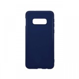 Husa Samsung Galaxy S10e G970 Lemontti Silicon Silky Albastru Inchis