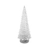 Decoratiune Craciun, brad luminos, LED multicolor, PE, 3xAAA, 10.5x30 cm GartenVIP DiyLine, Strend Pro