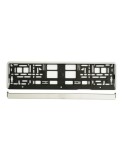 Suport Numar Inmatriculare Chrome Brush 1 Buc Mega Drive