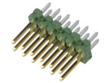Conector TE Connectivity 12 pini THT AMPMODU MOD II tată