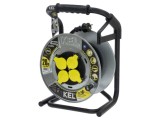 Prelungitor alimentare KEL 3x2,5mm2 4 prize 20m 16A negru