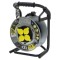Prelungitor alimentare KEL 3x2,5mm2 4 prize 20m 16A negru