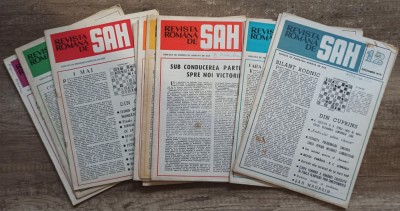 Revista Romana de Sah 1979 (an complet) foto