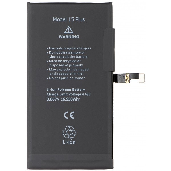 Acumulator Apple iPhone 15 Plus, cu integrare Banda Flex BMS (nu necesita sudare contacte)